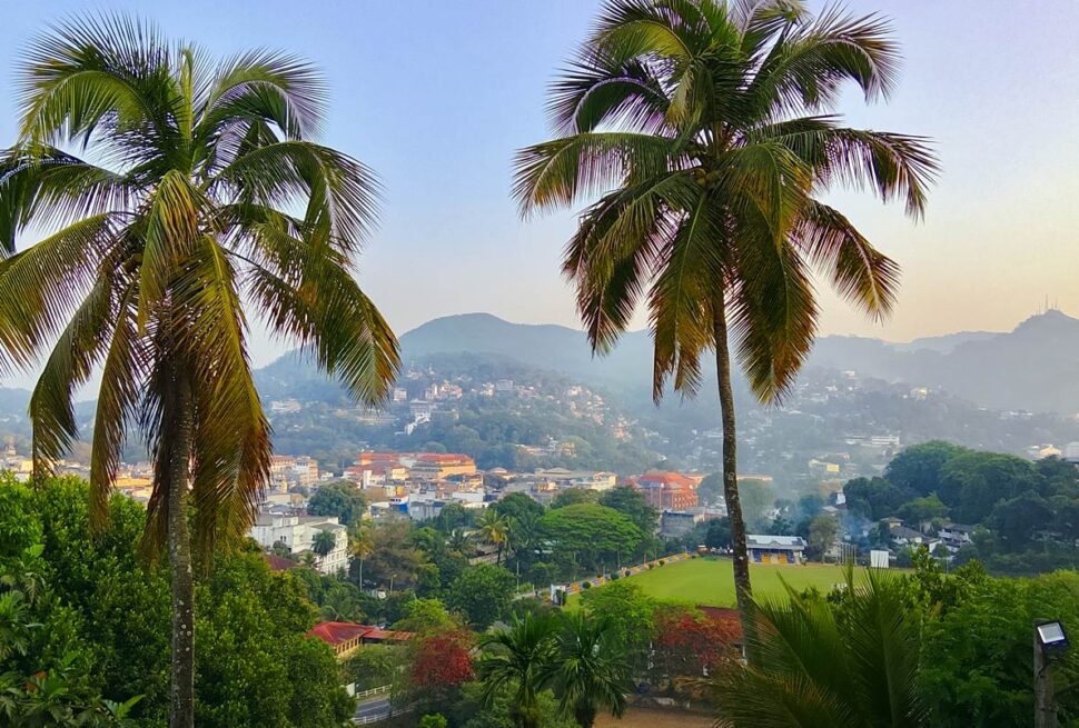 View from the temple